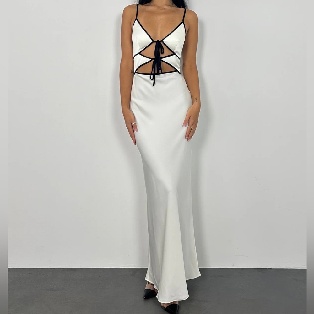 MISHA Ramira Cut Out Maxi Dress